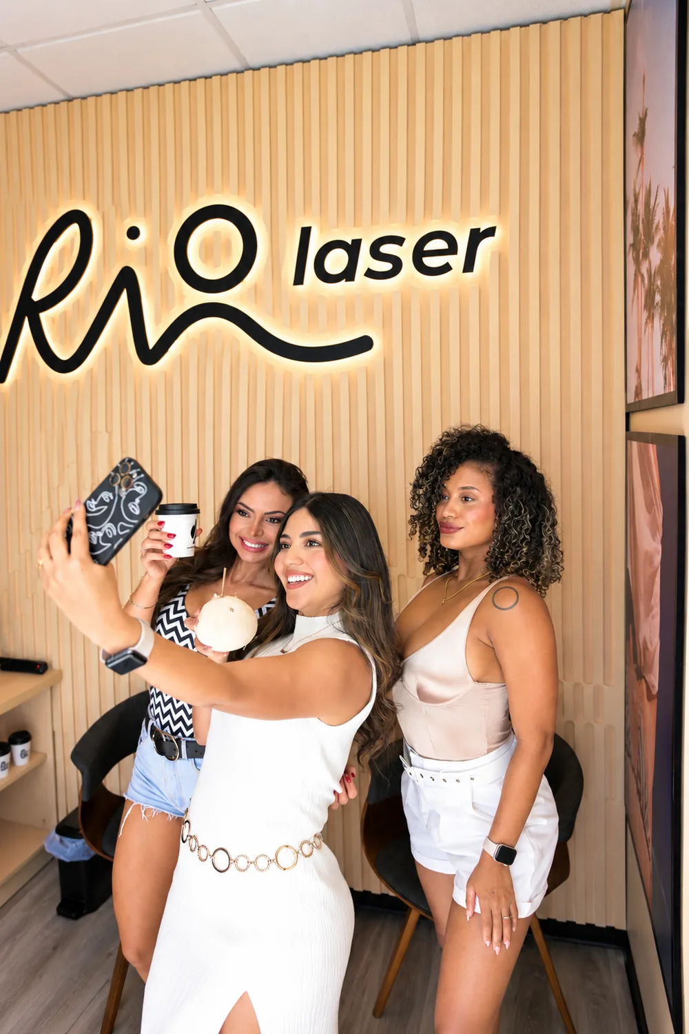 Clients at Riolaser Lake Nona laser hair removal studio