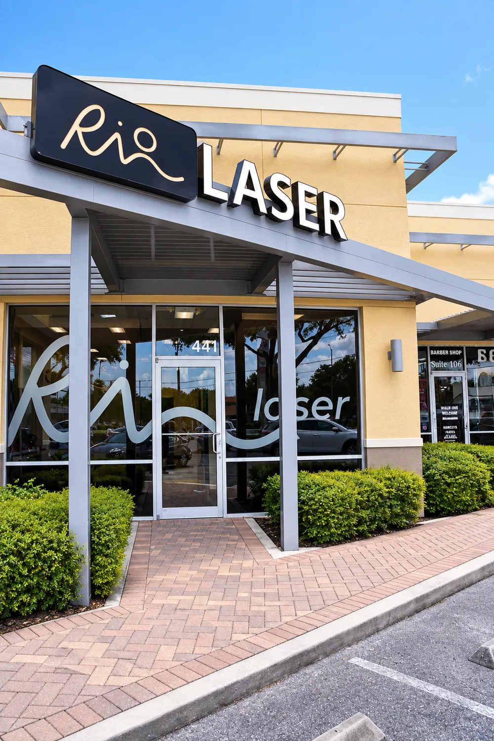 Riolaser Lake Nona storefront on Narcoossee Rd, Orlando FL