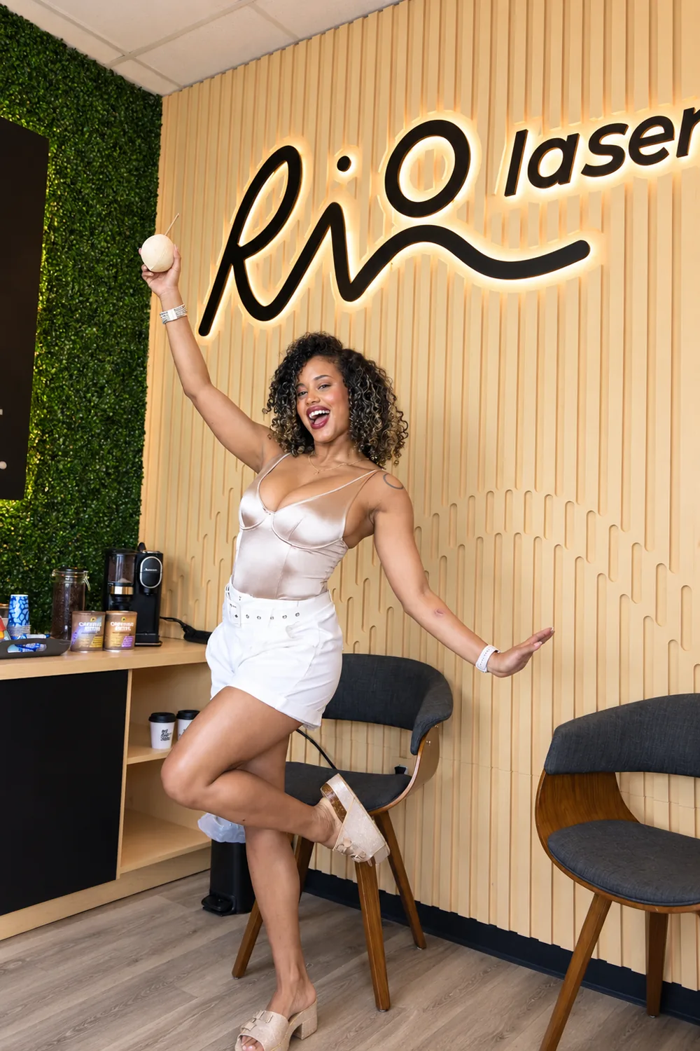 Interior of Riolaser Lake Nona laser hair removal studio