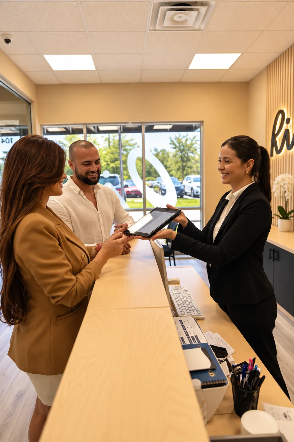 Reception at Riolaser Ocoee laser hair removal clinic