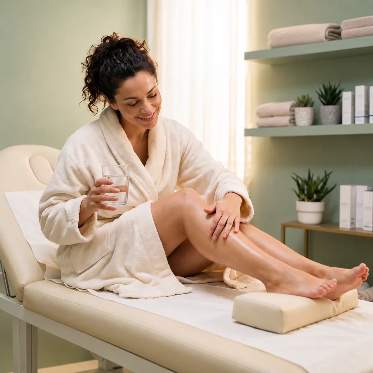 Smooth legs after laser hair removal at Riolaser